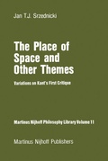 Cover: The Place of Space and Other Themes - Springer