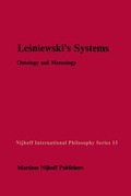Cover: Lesniewski's Systems - Springer