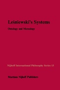 Cover: Lesniewski's Systems - Springer