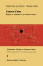 Cover: Colonial Cities - Springer