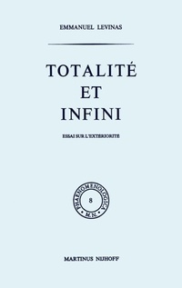 Enlarge image Cover: Totalité et infini - Kluwer Academic Publishers