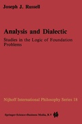 Cover: Analysis and Dialectic - Springer