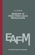 Cover: Problems of mixed mode crack propagation - Springer