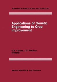 Enlarge image Cover: Applications of Genetic Engineering to Crop Improvement - Springer