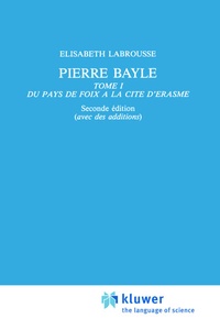 Enlarge image Cover: Pierre Bayle - Springer