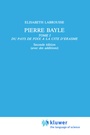 Cover: Pierre Bayle - Springer