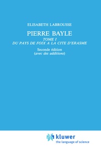Enlarge image Cover: Pierre Bayle - Springer