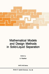 Enlarge image Cover: Mathematical Models and Design Methods in Solid-Liquid Separation - Springer