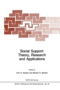 Cover: Social Support: Theory, Research and Applications - Kluwer Academic Publishers