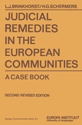 Cover: Judicial Remedies in the European Communities - Wolters Kluwer B.V. Juridische Boeken en Tijdschriften