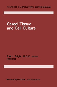 Enlarge image Cover: Cereal Tissue and Cell Culture - Springer