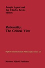 Cover: Rationality: The Critical View - Springer