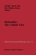 Cover: Rationality: The Critical View - Springer