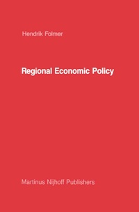 Enlarge image Cover: Regional Economic Policy - Kluwer Academic Publishers
