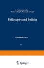 Cover: Philosophy and Politics - Kluwer Academic Publishers