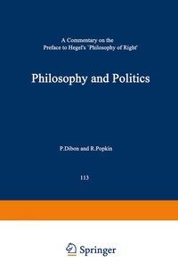 Enlarge image Cover: Philosophy and Politics - Kluwer Academic Publishers