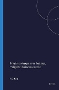 Cover: Beschouwingen over het zgn. 'vulgaire' Romeinse recht - Brill
