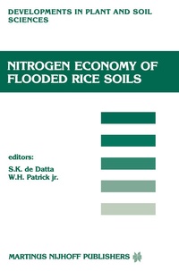 Enlarge image Cover: Nitrogen Economy of Flooded Rice Soils - Springer