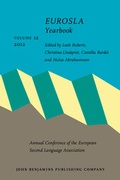 Cover: EUROSLA Yearbook - John Benjamins Publishing Co