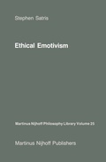 Cover: Ethical Emotivism - Springer