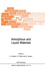 Cover: Amorphous and Liquid Materials - Springer