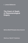 Cover: The Event of Death: a Phenomenological Enquiry - Springer
