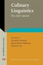 Cover: Culinary Linguistics - John Benjamins Publishing Company