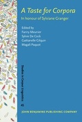 Cover: A Taste for Corpora - John Benjamins Publishing Co