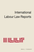 Cover: International Labour Law Reports - Kluwer Academic Publishers