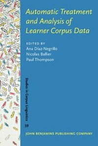 Abbildung von: Automatic Treatment and Analysis of Learner Corpus Data - John Benjamins Publishing Co