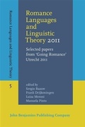Cover: Romance Languages and Linguistic Theory 2011 - John Benjamins Publishing Company