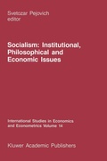 Cover: Socialism: Institutional, Philosophical and Economic Issues - Springer