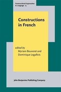 Cover: Constructions in French - John Benjamins Publishing Company