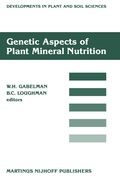 Bild: Genetic Aspects of Plant Mineral Nutrition - Kluwer Academic Publishers