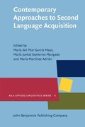 Cover: Contemporary Approaches to Second Language Acquisition - John Benjamins Publishing Co
