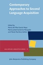 Cover: Contemporary Approaches to Second Language Acquisition - John Benjamins Publishing Company