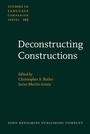 Cover: Deconstructing Constructions - John Benjamins Publishing Co