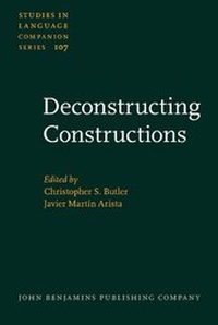 Enlarge image Cover: Deconstructing Constructions - John Benjamins Publishing Co