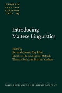 Enlarge image Cover: Introducing Maltese Linguistics - John Benjamins Publishing Co
