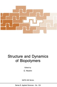 Enlarge image Cover: Structure and Dynamics of Biopolymers - Springer