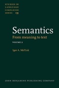 Cover: Semantics - John Benjamins Publishing Company