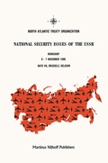 Cover: National Security Issues of the USSR - Kluwer Academic Publishers