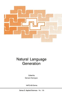 Abbildung von: Natural Language Generation - Kluwer Academic Publishers