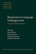 Cover: Responses to Language Endangerment - John Benjamins Publishing Company