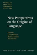 Cover: New Perspectives on the Origins of Language - John Benjamins Publishing Company
