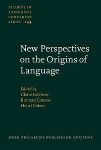 Enlarge image Cover: New Perspectives on the Origins of Language - John Benjamins Publishing Company