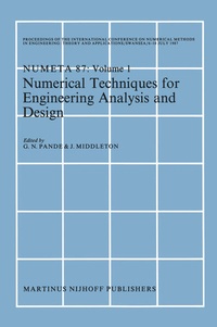 Enlarge image Cover: Numerical Techniques for Engineering Analysis and Design - Springer
