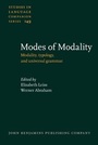 Cover: Modes of Modality - John Benjamins Publishing Co