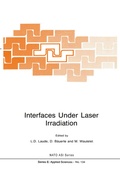 Cover: Interfaces Under Laser Irradiation - Springer