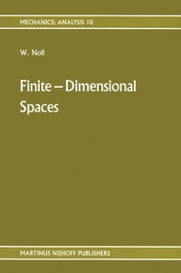 Abbildung von: Finite-Dimensional Spaces - Kluwer Academic Publishers